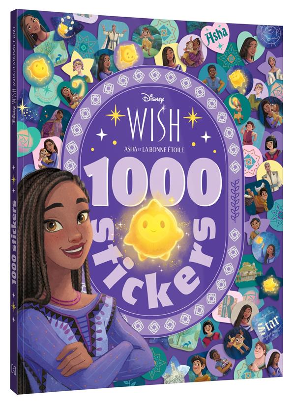 1000 stickers : Wish, Asha et la bonne étoile