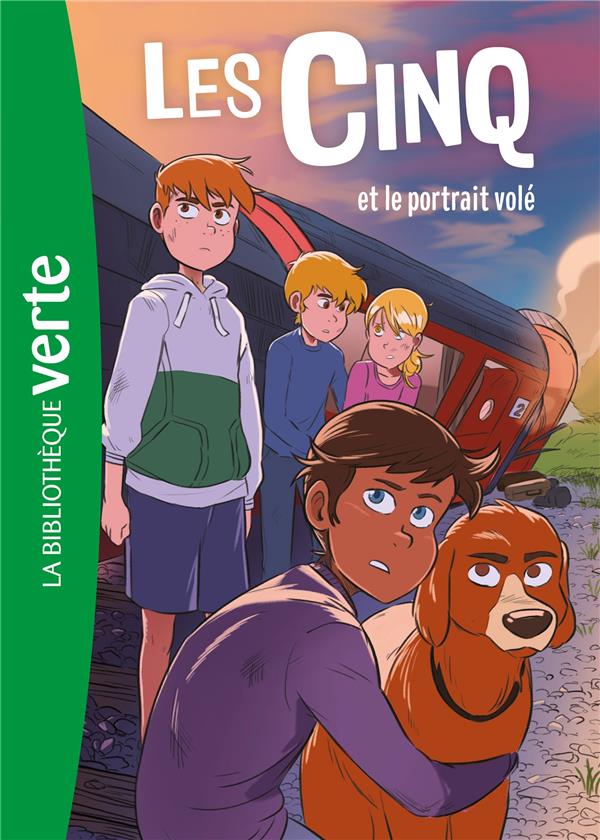 Le Club des Cinq Tome 34 : Les Cinq et le portrait volé