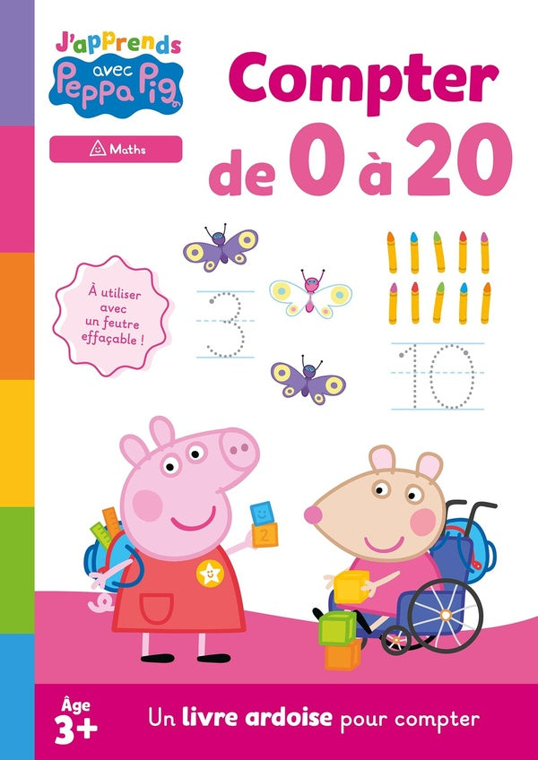 J'apprends avec Peppa Pig : compter de 0 à 20