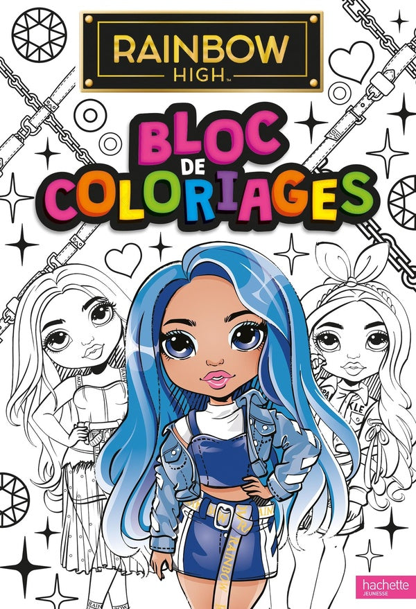 Rainbow High : bloc de coloriages