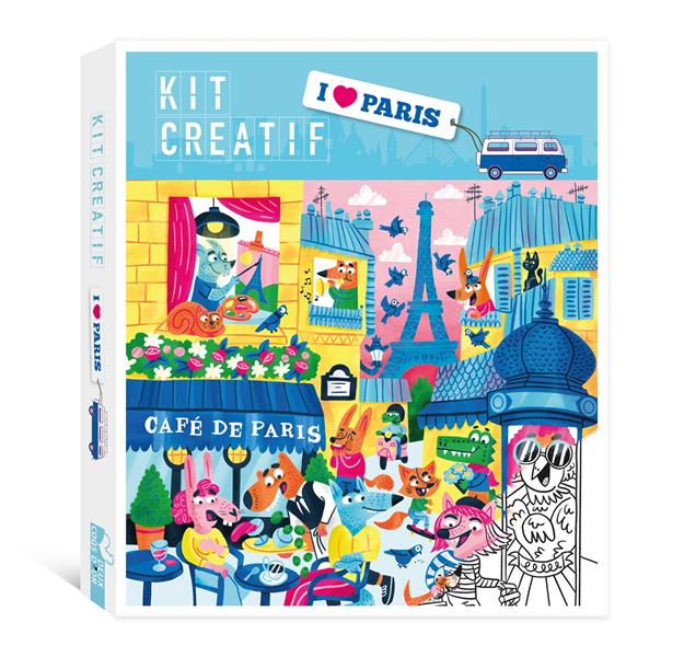 Kit créatif : I love Paris