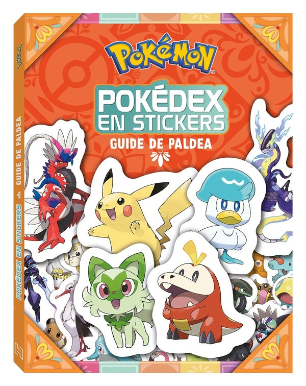 Pokémon : Pokédex en stickers ; Guide de Paldea