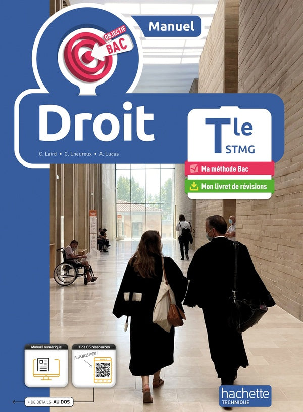 Objectif bac : Droit ; Terminale STMG ; Manuel