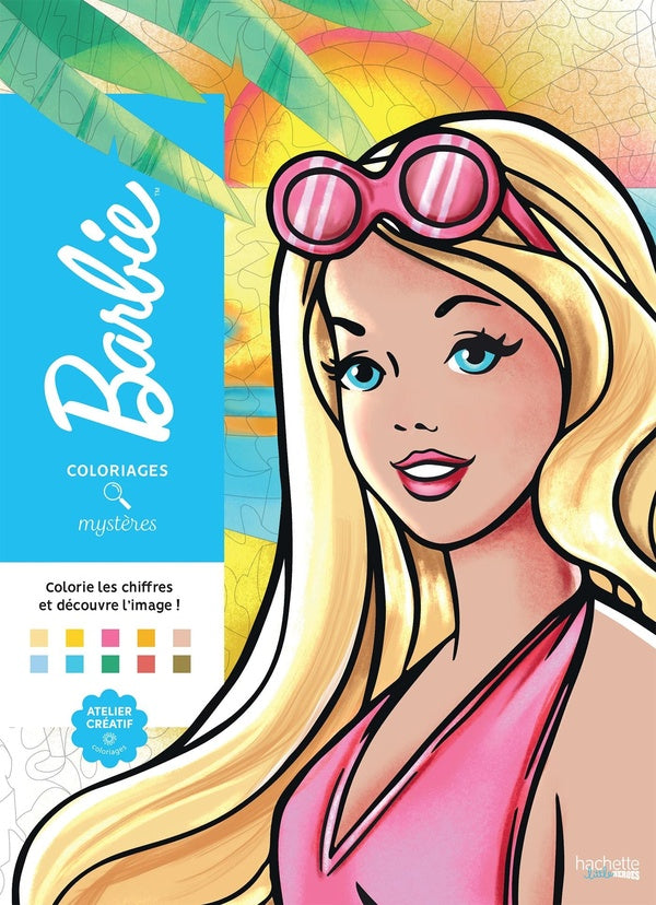 Art-thérapie ; Coloriages mystères : Barbie