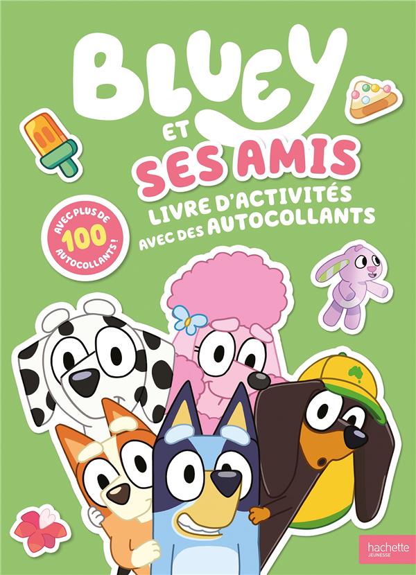 Bluey et ses amis : Livre d'activités avec des autocollants