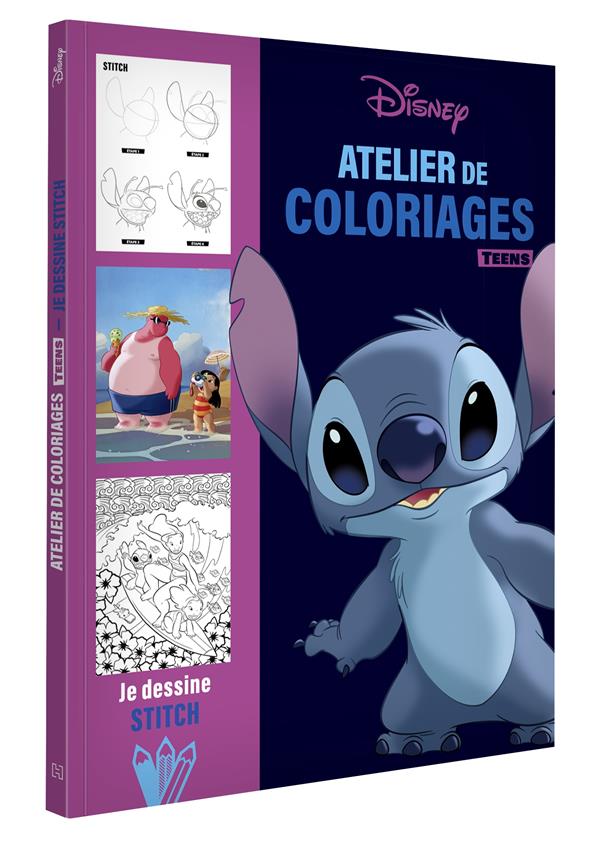 Atelier de coloriages teens : Je dessine Stitch