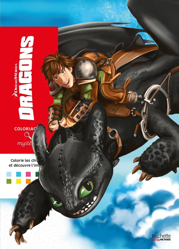 Dragons : Coloriages mystères