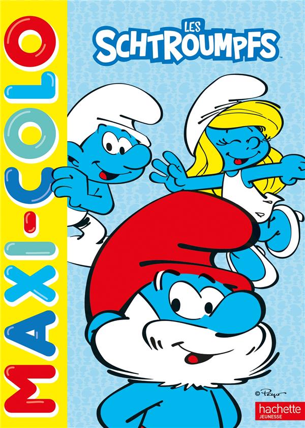 Maxi-colo : les Schtroumpfs