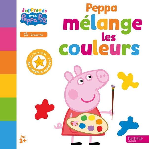 Peppa Pig : J'apprends avec Peppa : Peppa mélange les couleurs