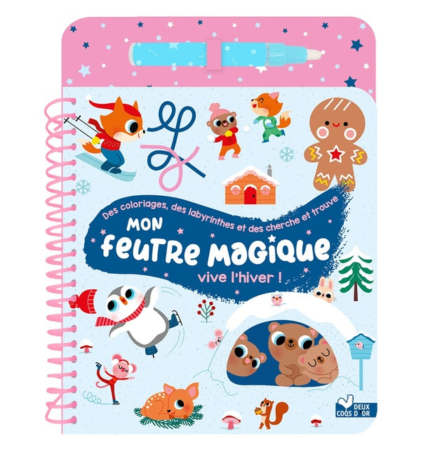 Mon feutre magique : Vive l'hiver !