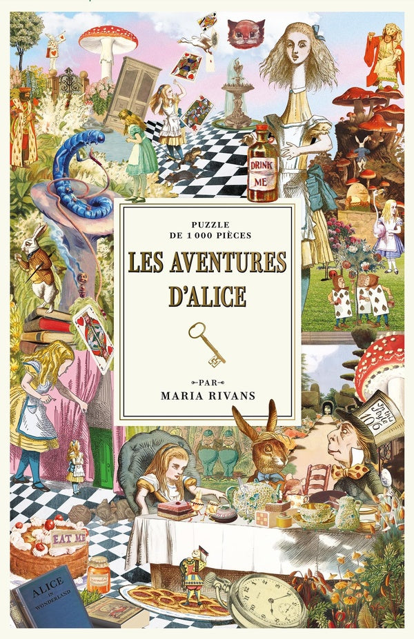 Les Aventures d'Alice : Puzzle de 1000 pièces