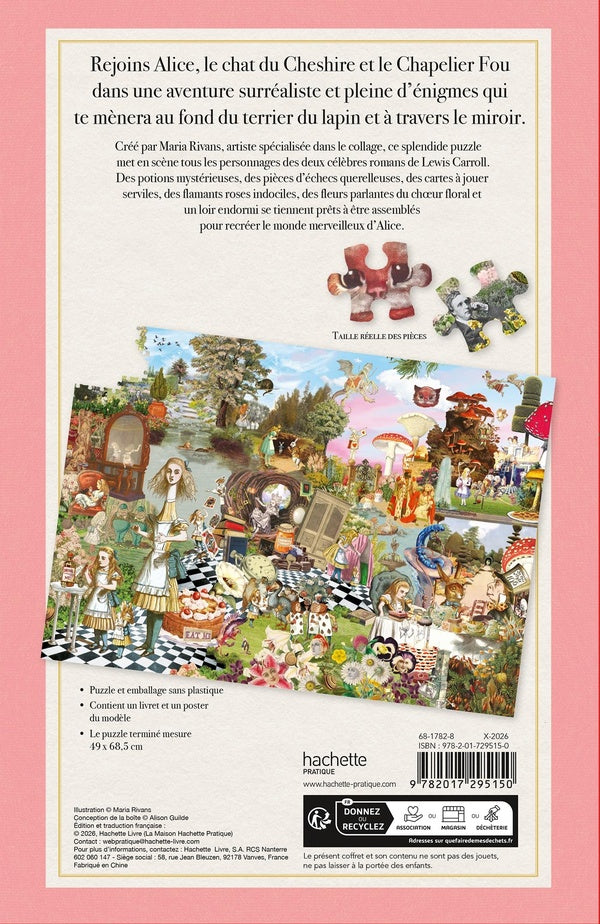 Les Aventures d'Alice : Puzzle de 1000 pièces