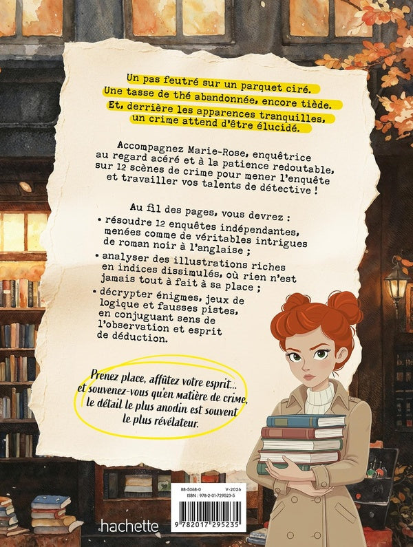 Le cahier d'enquêtes Cosy Mystery Adultes