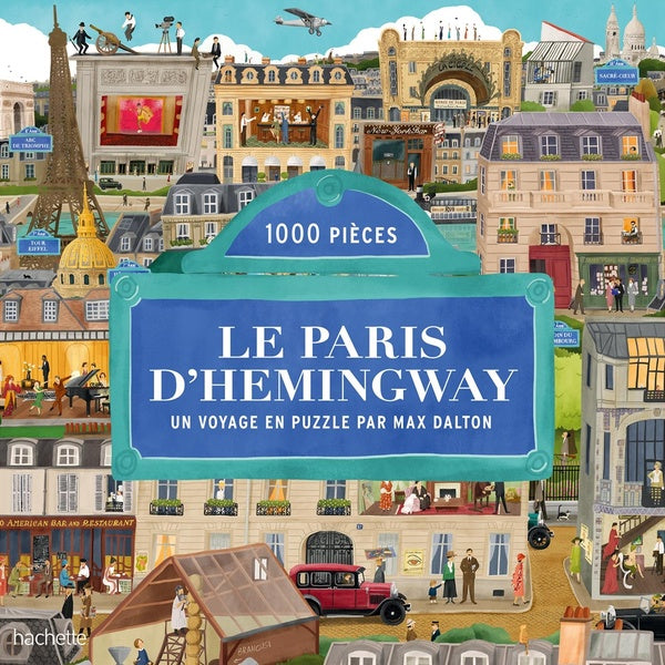 Le Paris d'Hemingway : Un voyage en puzzle par Max Dalton