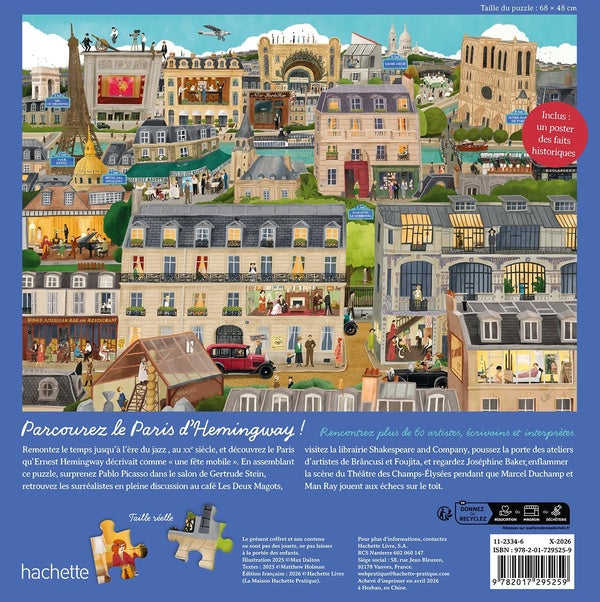 Le Paris d'Hemingway : Un voyage en puzzle par Max Dalton