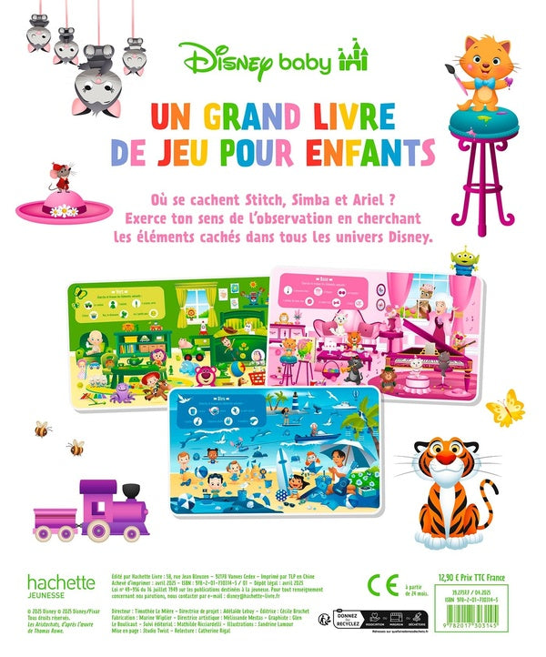 Disney Baby : Mon Cherche et Trouve : Les Couleurs