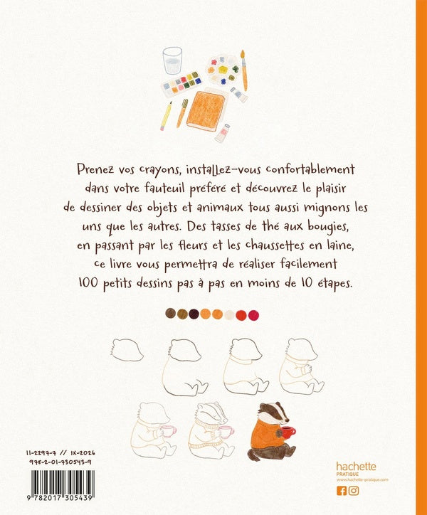 Petit cours de dessin : 100 mini-dessins à réaliser en moins de 10 étapes
