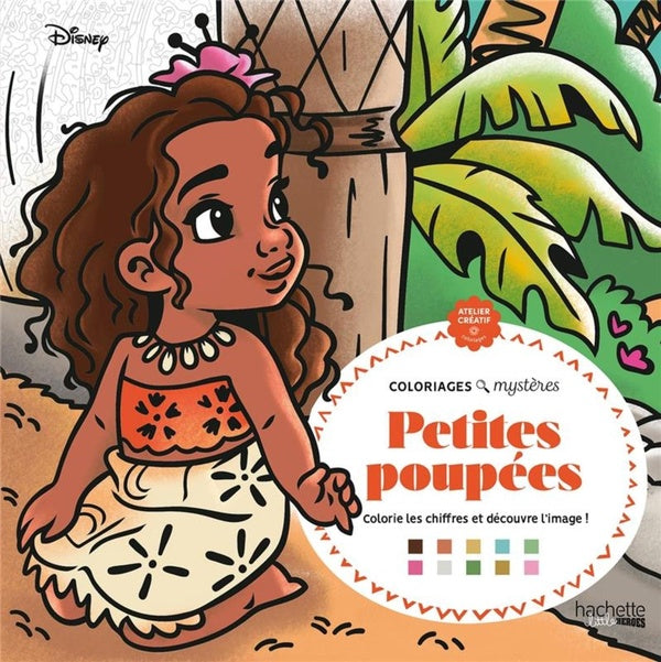 Atelier créatif ; Coloriages mystères : Petites Poupées