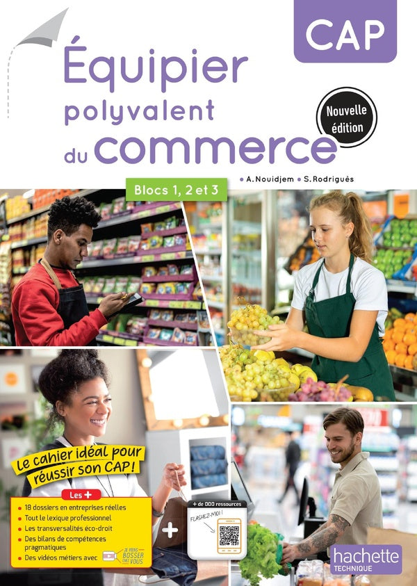 Équipier polyvalent du commerce : Blocs 1, 2 et 3 ; CAP