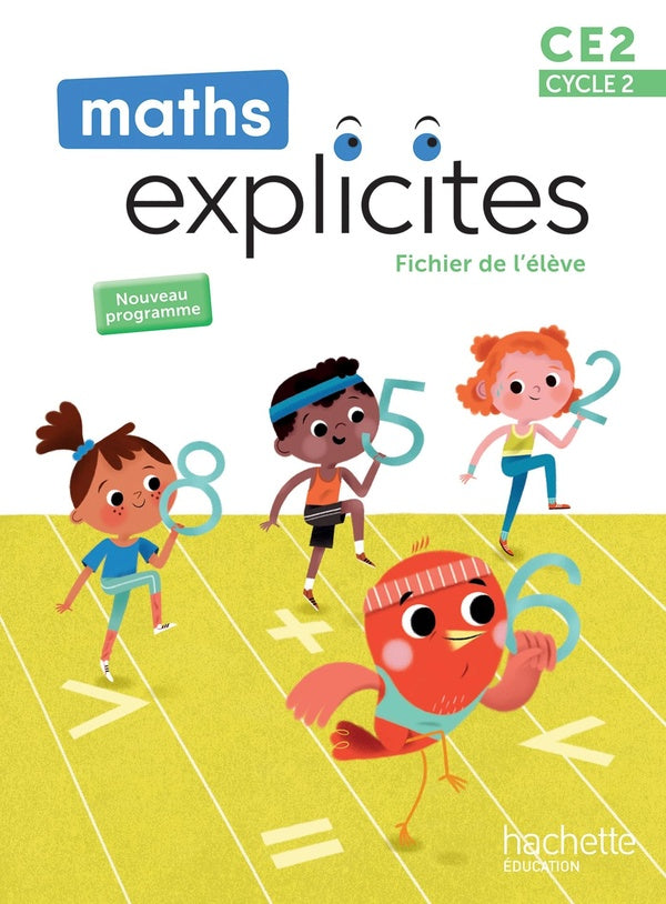 Maths explicites Tome 95 : CE2  ; Fichier de l'élève (édition 2025)