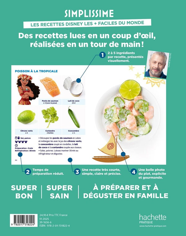 Simplissime : Les recettes Disney les plus faciles du monde