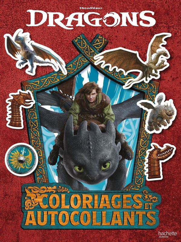 Dragons (film) : Coloriages et autocollants