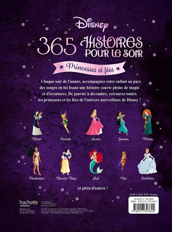365 histoires pour le soir : Princesses et fées