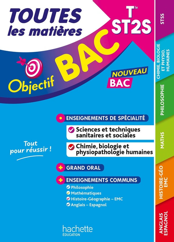 Objectif bac : Toutes les matières ; Terminale ST2S (édition 2026)