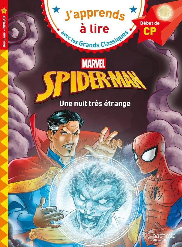 J'apprends à lire avec les grands classiques Disney : CP Niveau 1 ; Marvel - Spider-Man : Une nuit très étrange