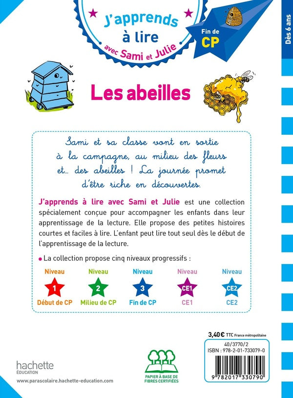 Sami et Julie : CP niveau 3 ; Les abeilles