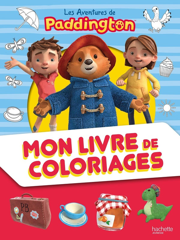 Mon livre de coloriages : les aventures de Paddington