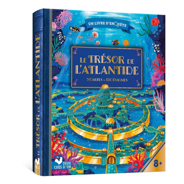Un livre d'enquête : Le Trésor de l'Atlantide