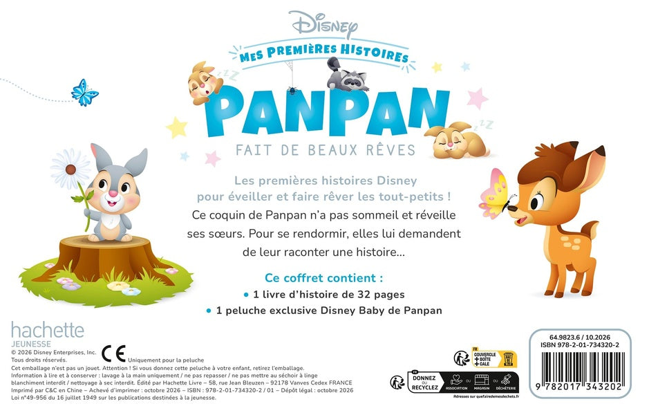 Mes premières histoires : Panpan fait de beaux rêves