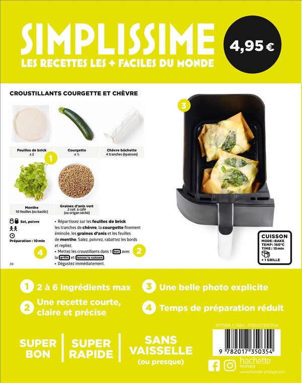 Simplissime : Air Fryer Ninja 100% Veggie