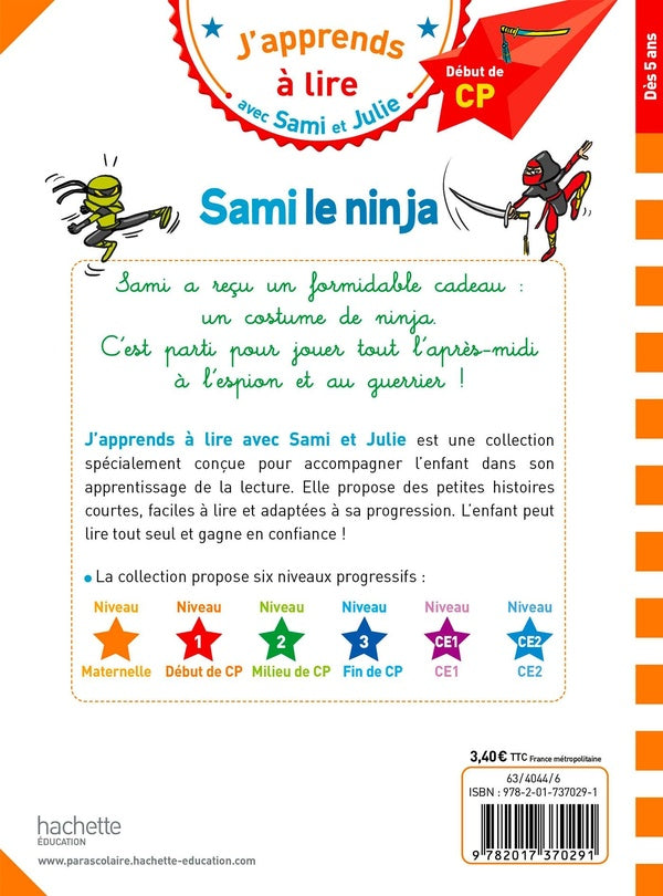 Sami et Julie - CP niveau 1 - Sami le ninja