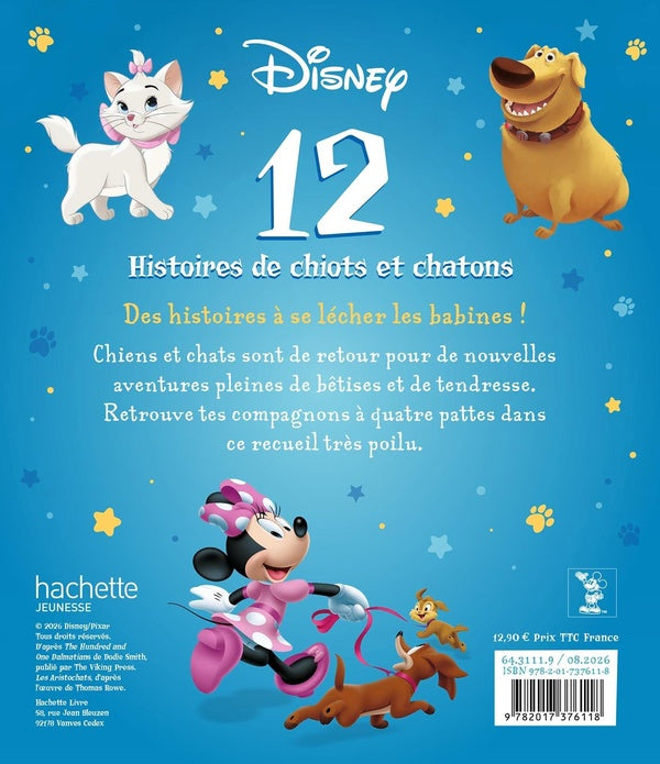 12 histoires de chiots et chatons