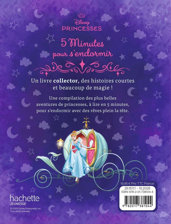 5 minutes pour s'endormir : Disney Princesses : Les Princesses et leurs amis