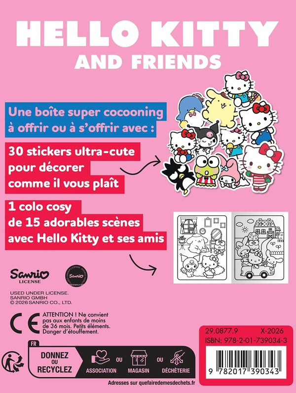 Hello Kitty & Friends : Mini coffret de stickers
