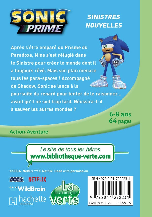 Sonic prime Tome 16 : Sinistres nouvelles