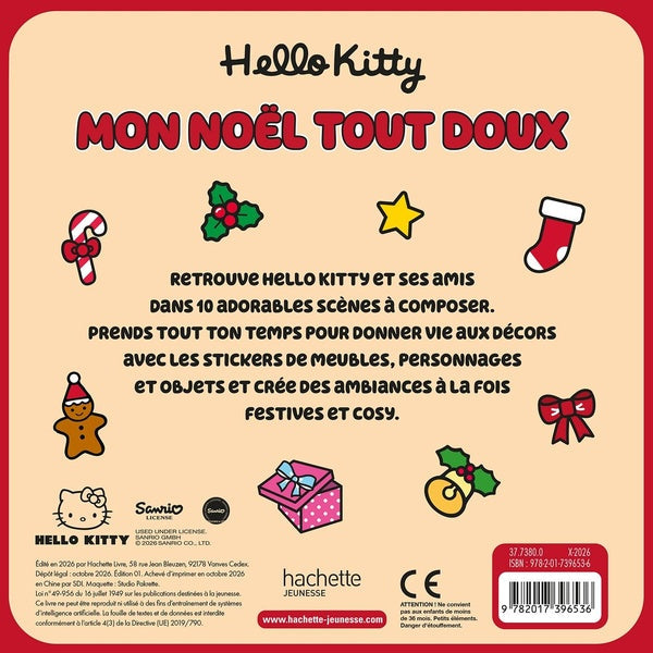 Hello Kitty : hello Kitty : Cosy stickers : Mon Noël tout doux