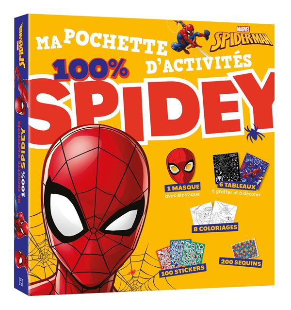 Spider-Man : ma pochette d'activités : 100 % Spidey