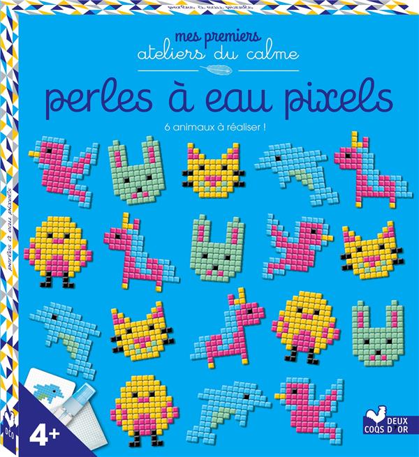 Perles à eau pixels ; 6 animaux à réaliser !
