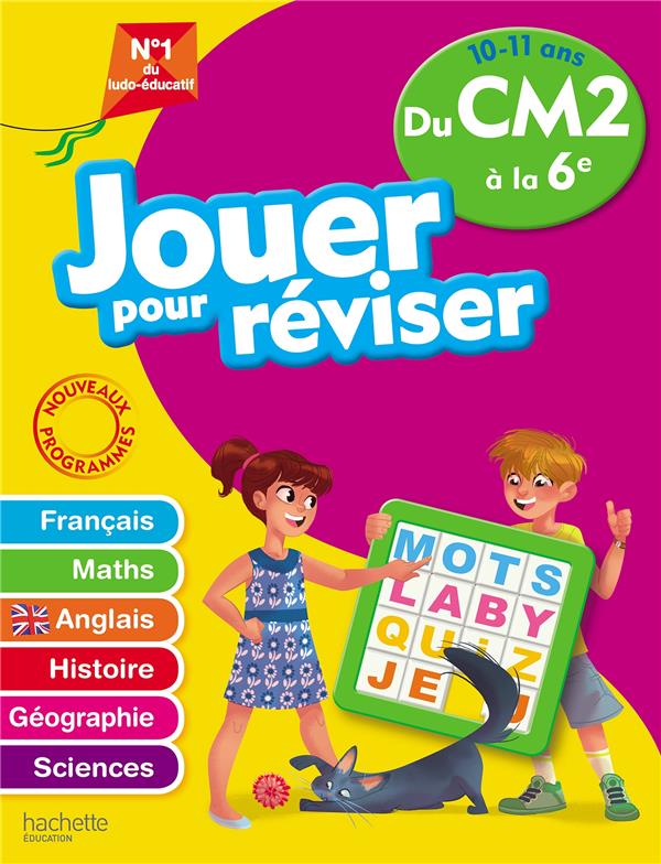 Jouer pour réviser : du CM2 à la 6e