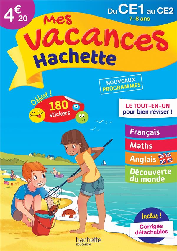 Mes vacances Hachette : du CE1 au CE2