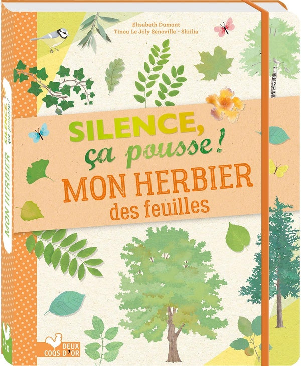 Silence, ça pousse ! ; mon herbier des feuilles