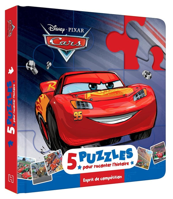 Cars : 5 puzzles pour raconter l'histoire ; esprit de compétition