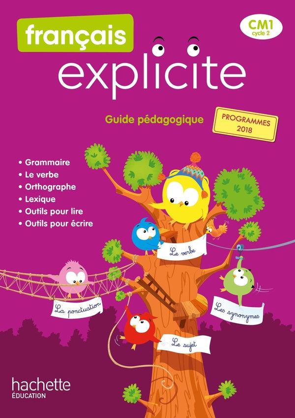 Français explicite : CM1 ; guide pédagogique (édition 2020)