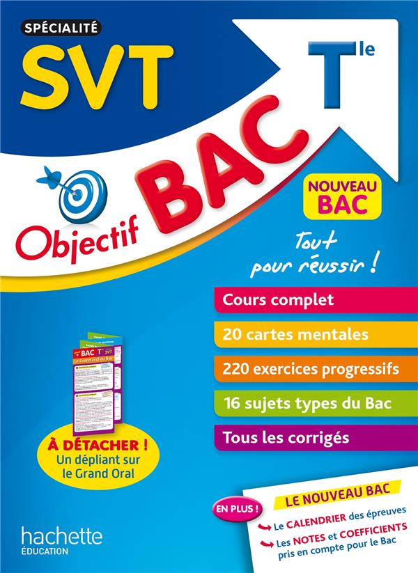 Objectif bac : spécialité SVT ; terminale