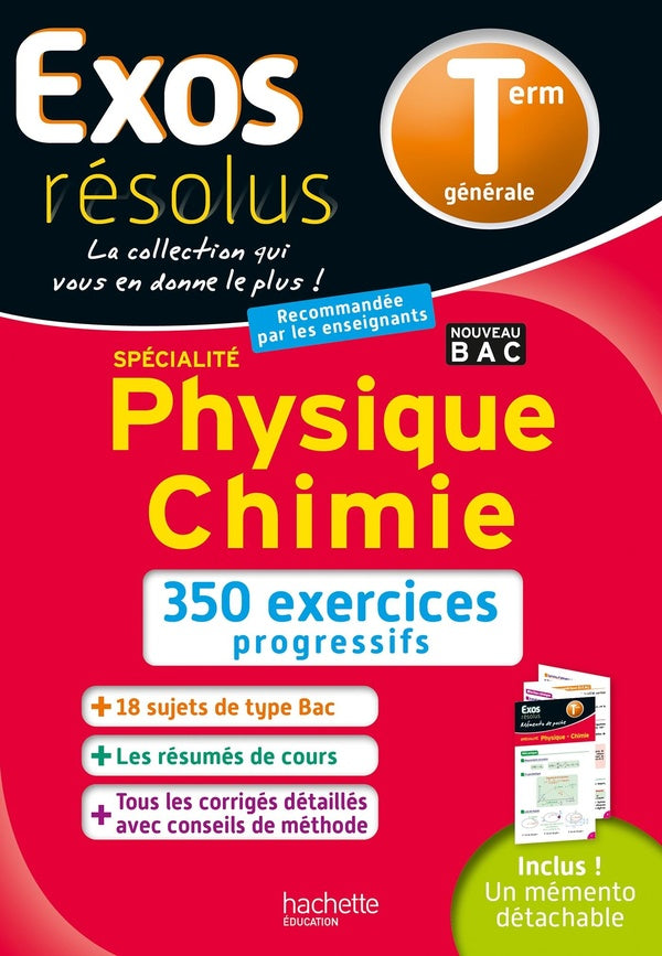 Exos résolus : physique chimie ; terminale