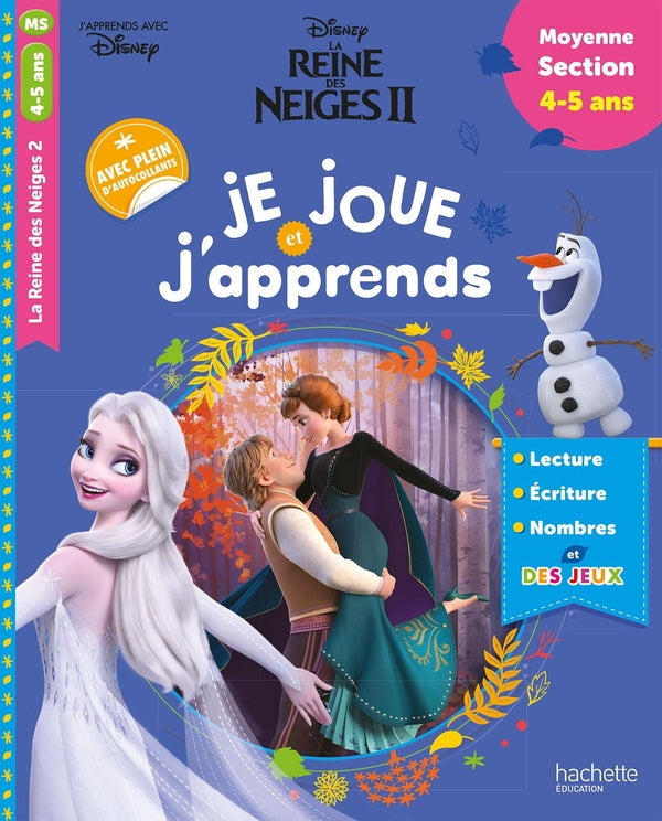 Je joue et j'apprends avec : la Reine des Neiges 2